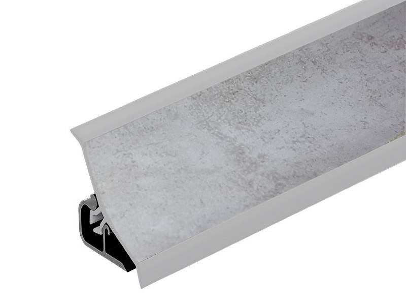 Плинтус Королевский Опал (светлый) 050М LB 23 - 3 000мм пластик Korner 