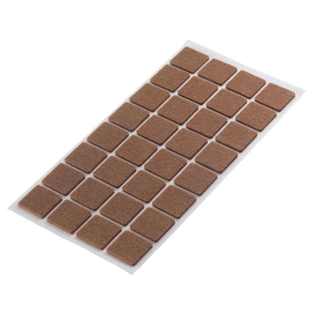 Подпятник на войлочной основе самокл. 25х25 (32шт/лист) 