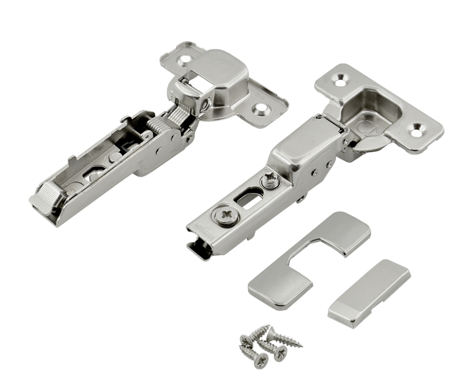 08.0174 Петля 110 гр. Смежная AQ V2. clip-on с/довод никель без планки 