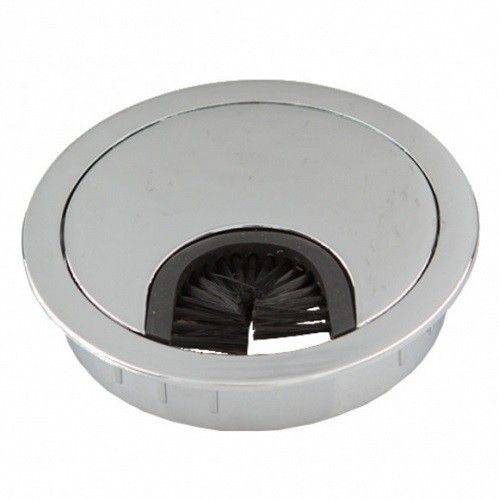 Розетка для комп. столов TF01.1727.14.001 D=60 мм  хром металл