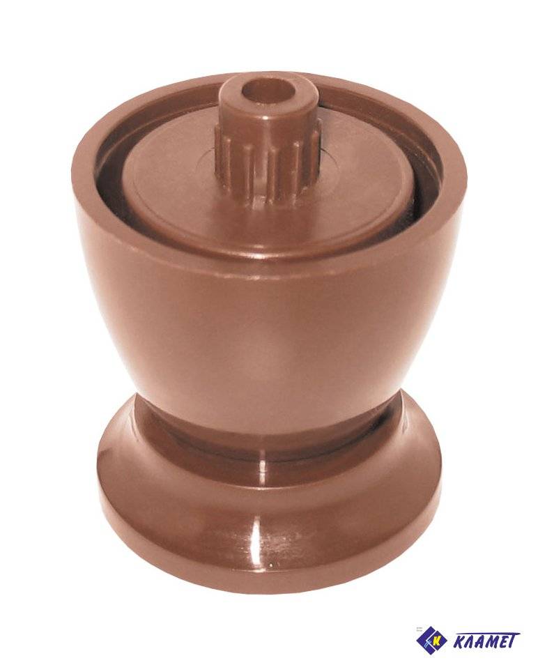 Опора ОР 41-07 40 мм коричневый 