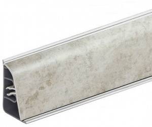 Плинтус Королевский Опал (светлый) 050М АР740 - 4 200мм пластик Korner 