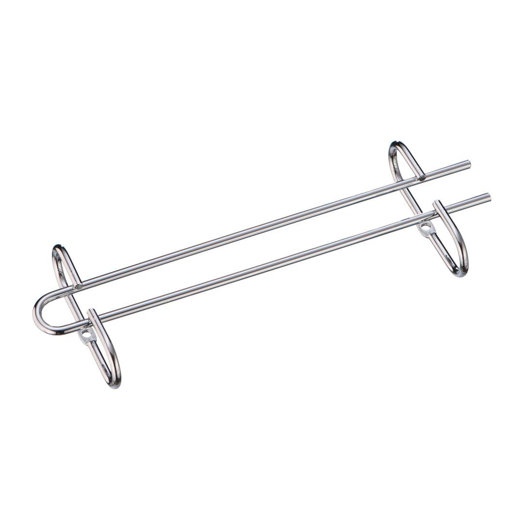 Держатель бокалов прямой 250 мм хром MX-050 Lemax