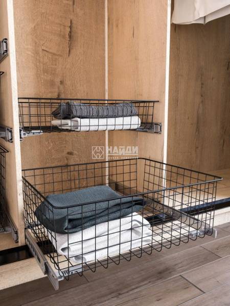 Корзина сетчатая 190х350х500мм черный Найди