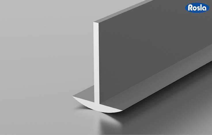 Алюминиевый профиль Росла К 1-01 анодированный 3 м 