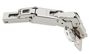 Петля 155 гр. Накладная Hafele Duomatic Premium с доводчиком никель 329.29.303+329.73.603 (48/6) 