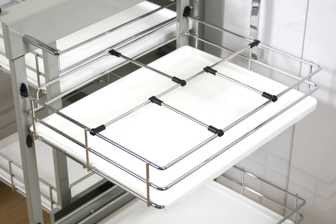 Соединитель для перегородки пластик черный d6 WE03.2887.05.061 REJS 