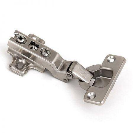 Петля 110 гр. минус - 45 гр. Lemax б/доводчика никель 