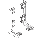 Заглушка Левый+Правый Серебристый матовый Rehau 13396911011 