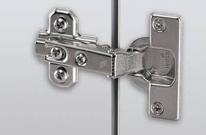 Петля 90 гр. Накладная Hettich SlideOn никель (2333-T42/26-KО) 107866007 