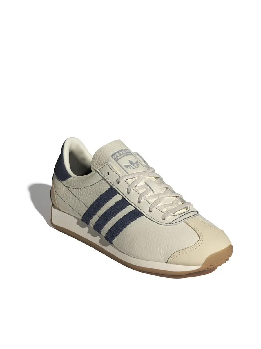 ADIDAS Women Sneakers Country OG Night Indigo / Off White / Silver Metallic ADIDAS Women Sneakers Country OG Night Indigo / Off White / Silver Metallic