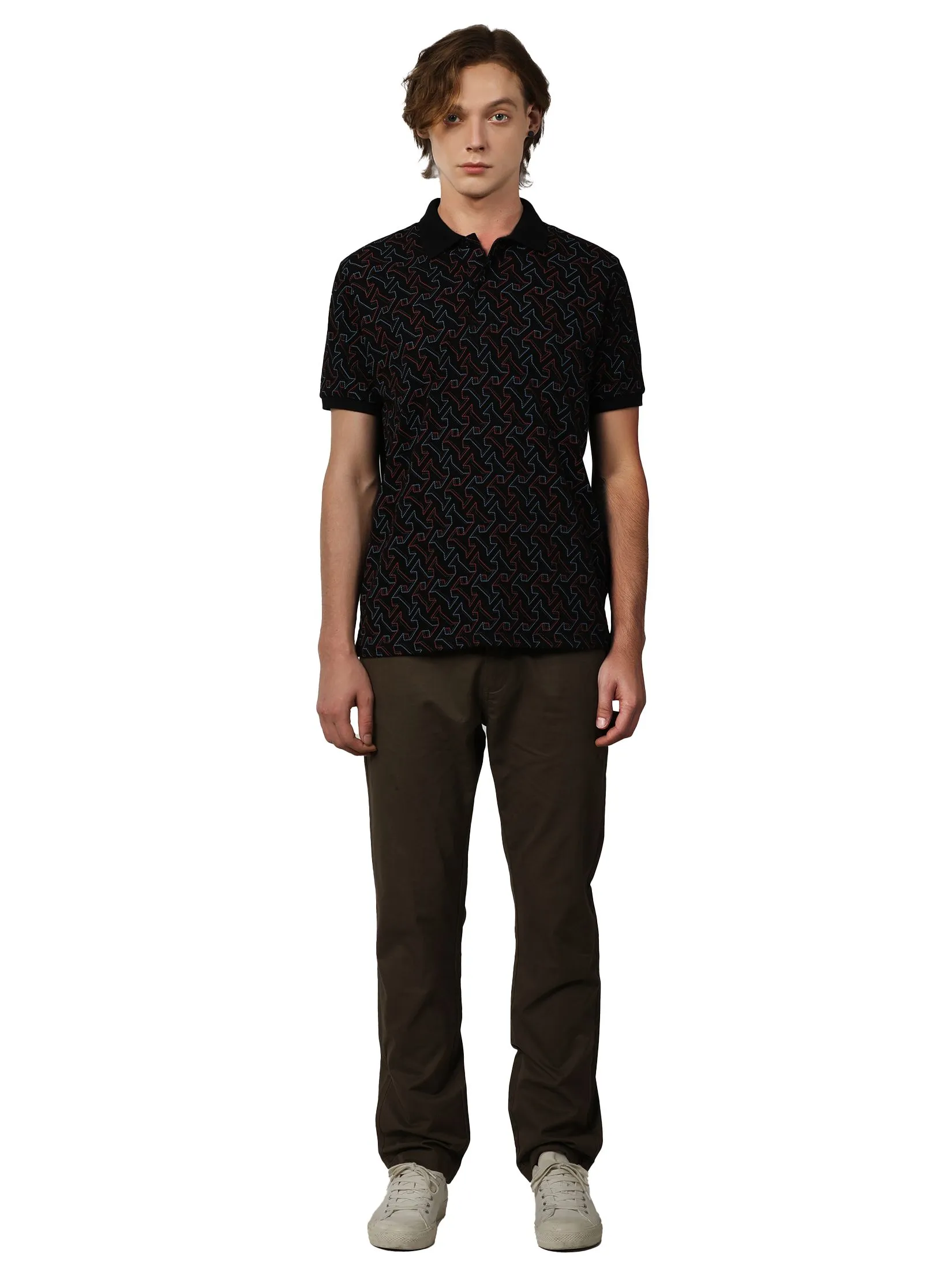 JOHN HENRY Men's Polo (Slim Fit) MERRIMENT Black JOHN HENRY Men's Polo (Slim Fit) MERRIMENT Black