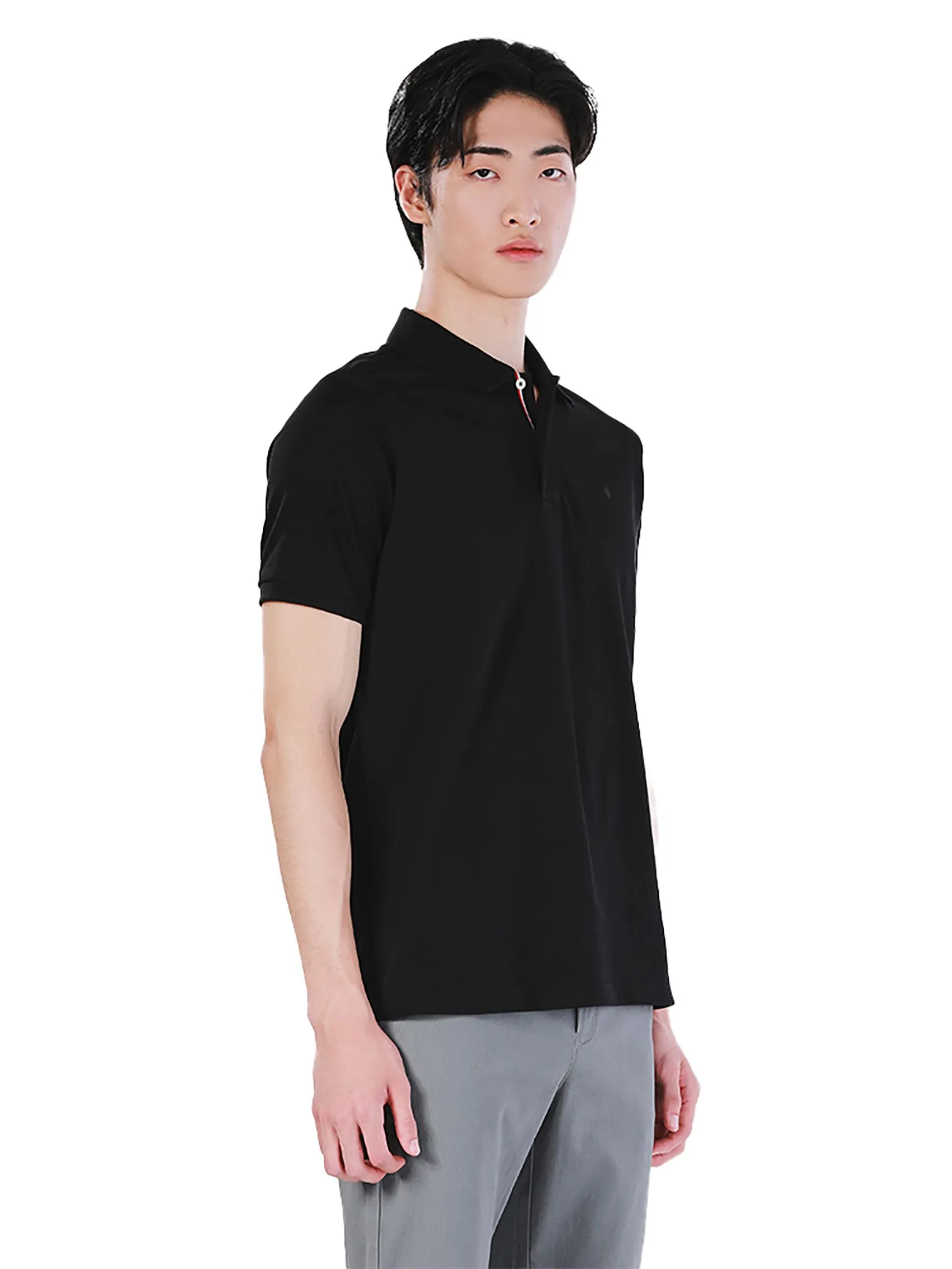 JOHN HENRY Men's Polo (Slim Fit) SDM Black JOHN HENRY Men's Polo (Slim Fit) SDM Black