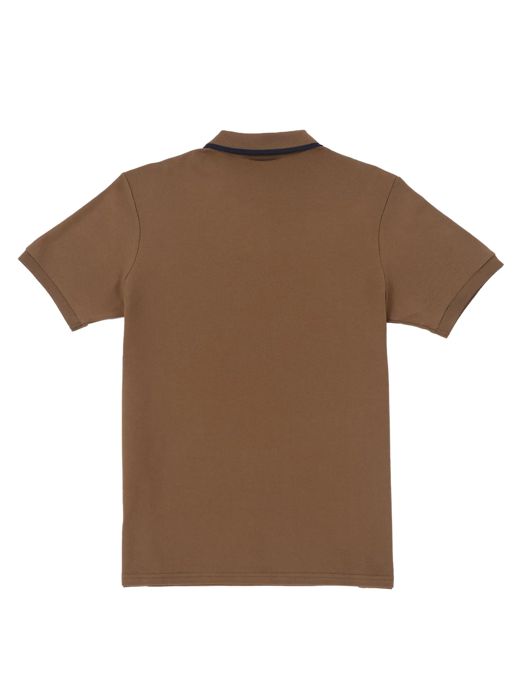 LEE Men's Polo Short Sleeve Regular Fit Brown LEE Men's Polo Short Sleeve Regular Fit Brown