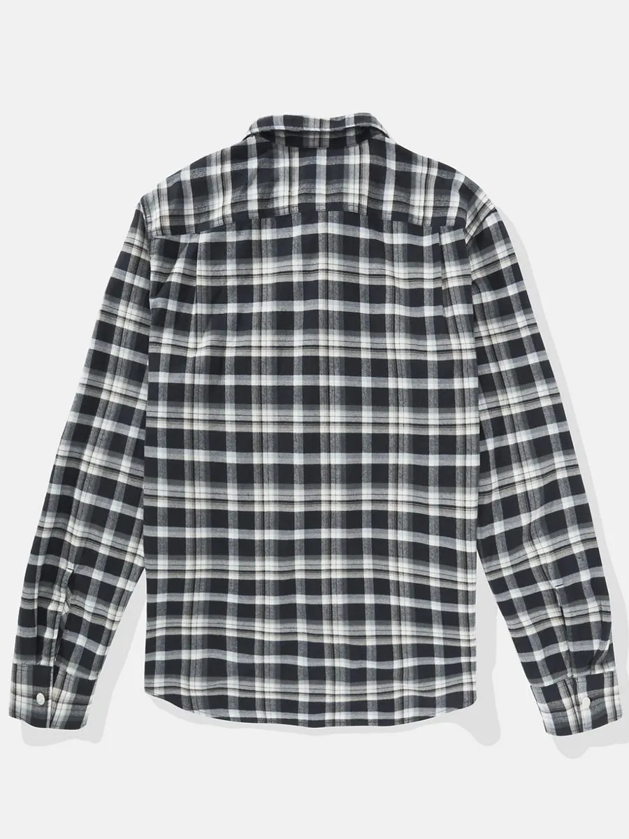 American Eagle MEN SF CSC DARREN BRUSHED TWILL SHIRT 001 BLACK