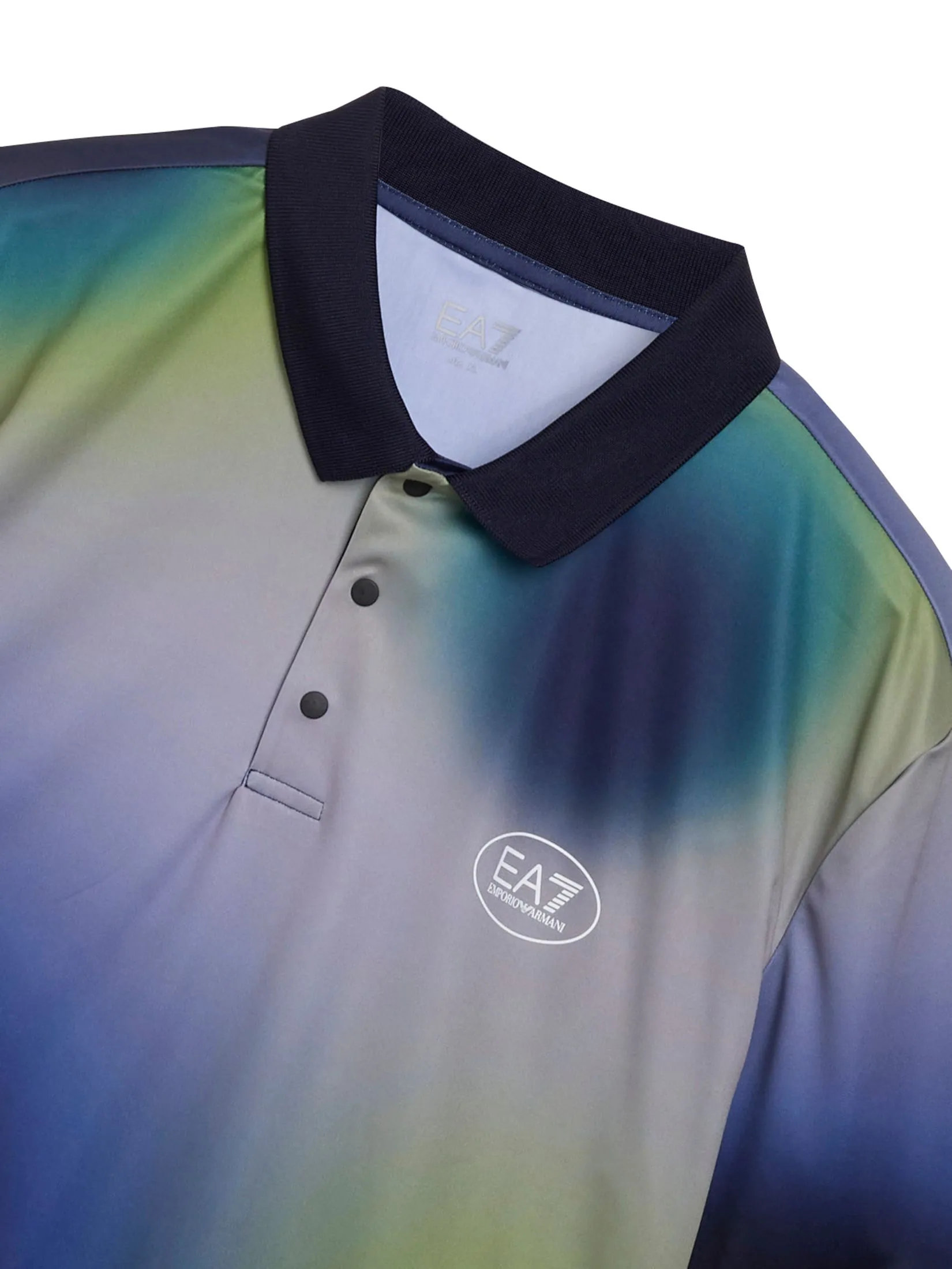 EA7 Men Polo Shirt Short Sleeves FW25 MB043 Multicolor Circle EA7 Men Polo Shirt Short Sleeves FW25 MB043 Multicolor Circle