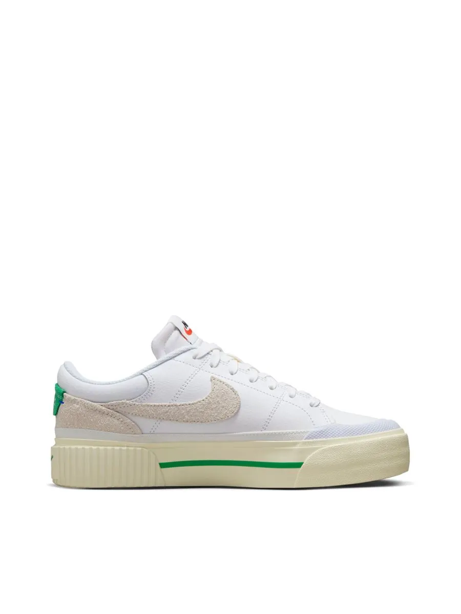 NIKE Women Casual Shoes Court Legacy Lift FJ5483-100 NIKE Women Casual Shoes Court Legacy Lift FJ5483-100