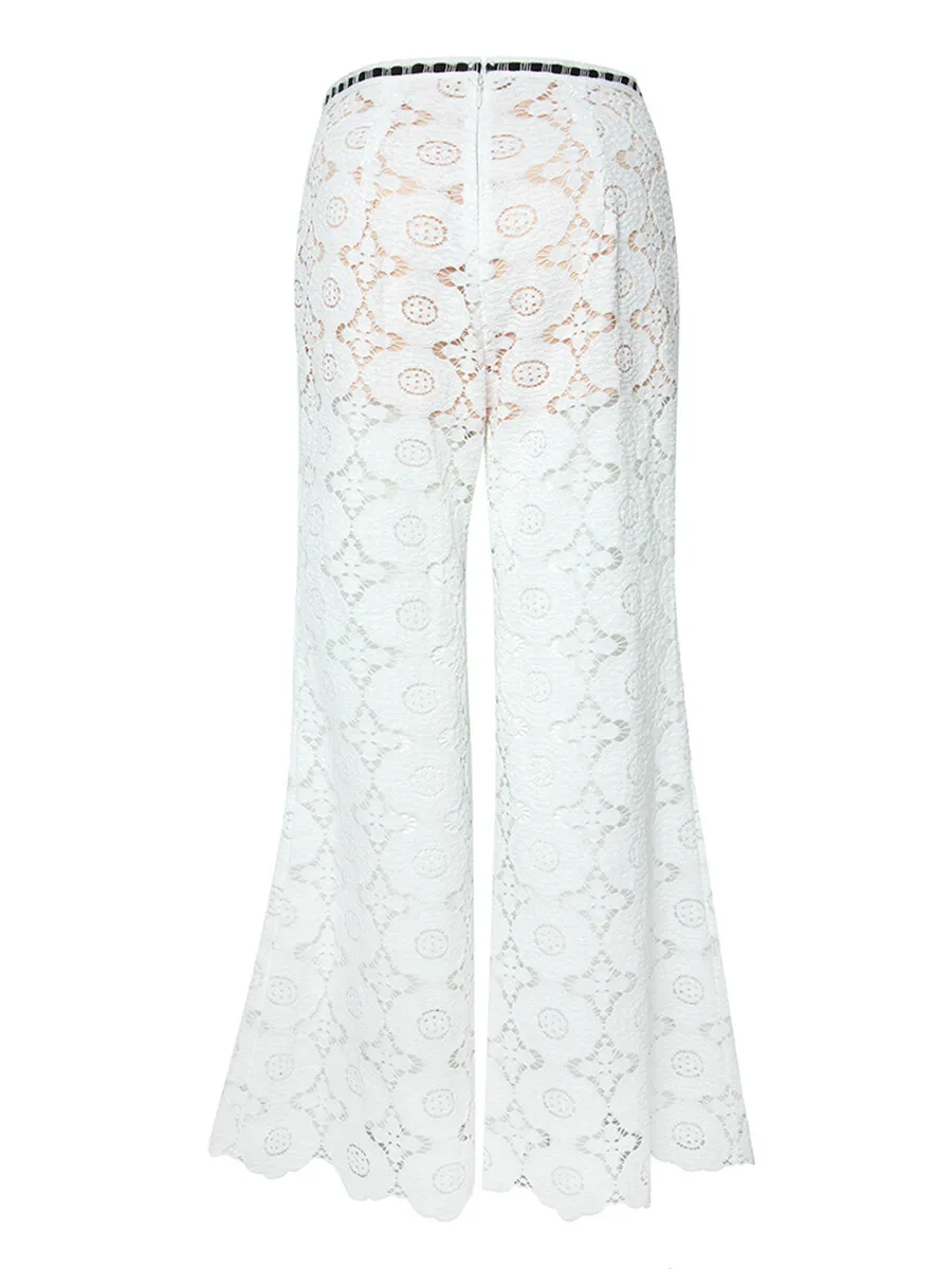 SABINA SABINA | JANESUDA x SABINA Lady Jane Long Pants - White SABINA SABINA | JANESUDA x SABINA Lady Jane Long Pants - White