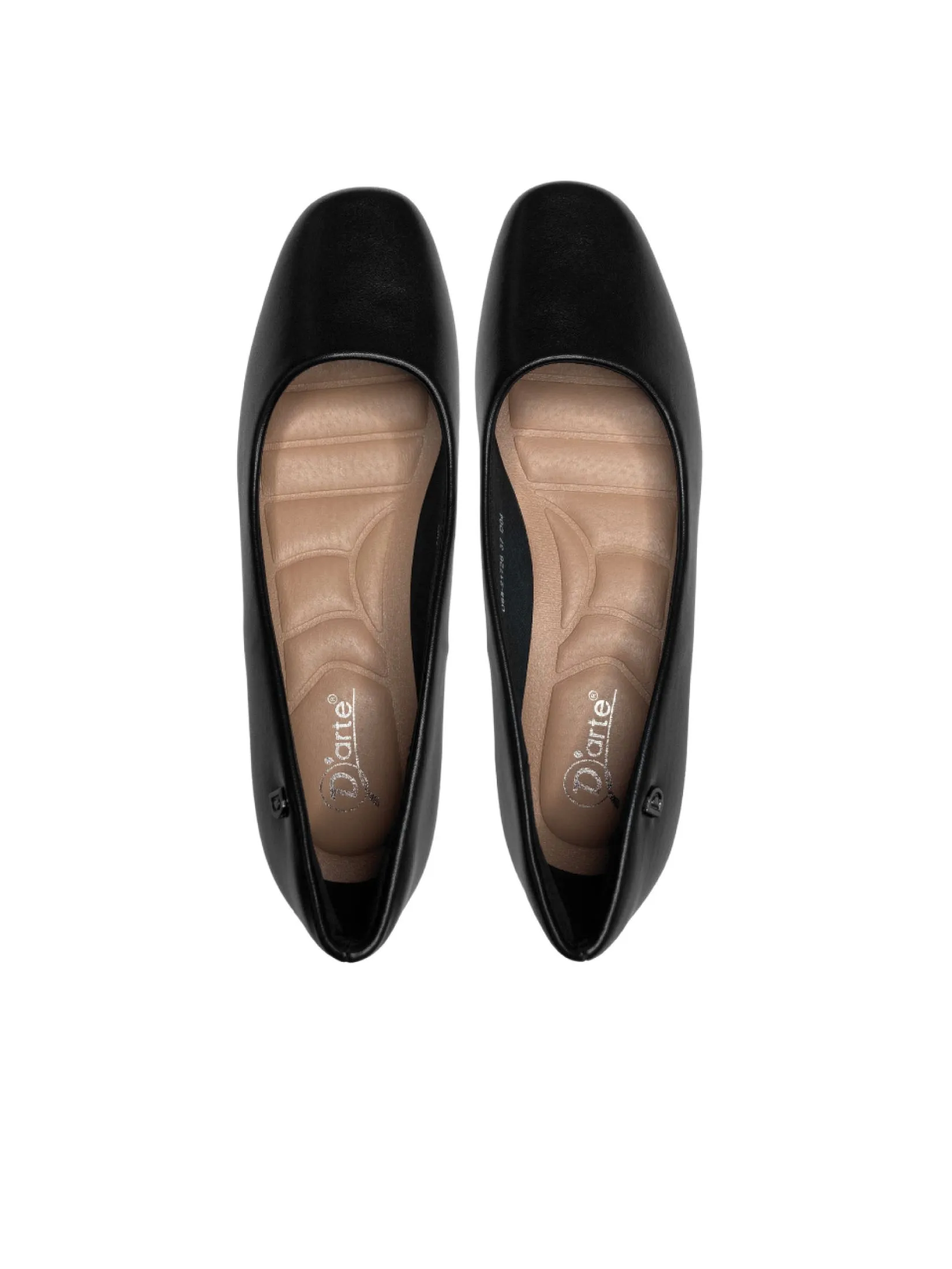 D'ARTE Black High-heeled shoes, model D65-21726 D'ARTE Black High-heeled shoes, model D65-21726