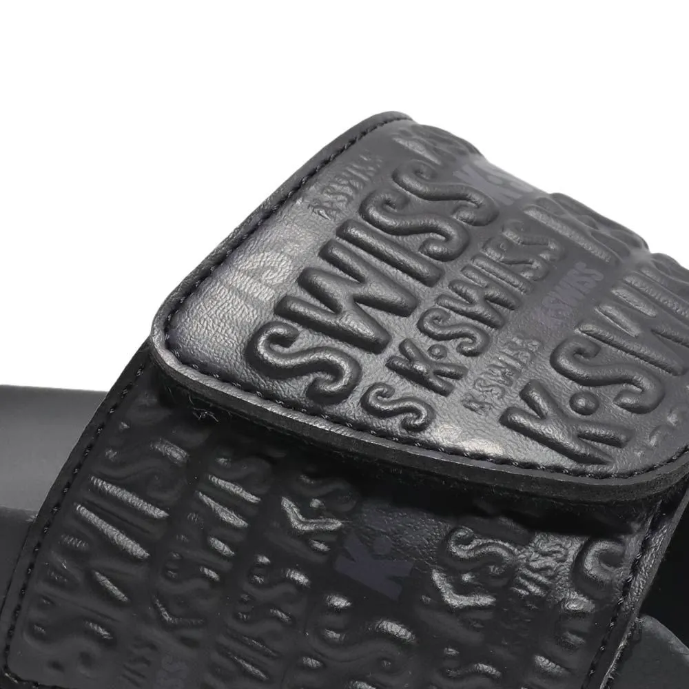 K-SWISS Men Sandals Meliza Black - KS060SH347EJTH K-SWISS Men Sandals Meliza Black - KS060SH347EJTH