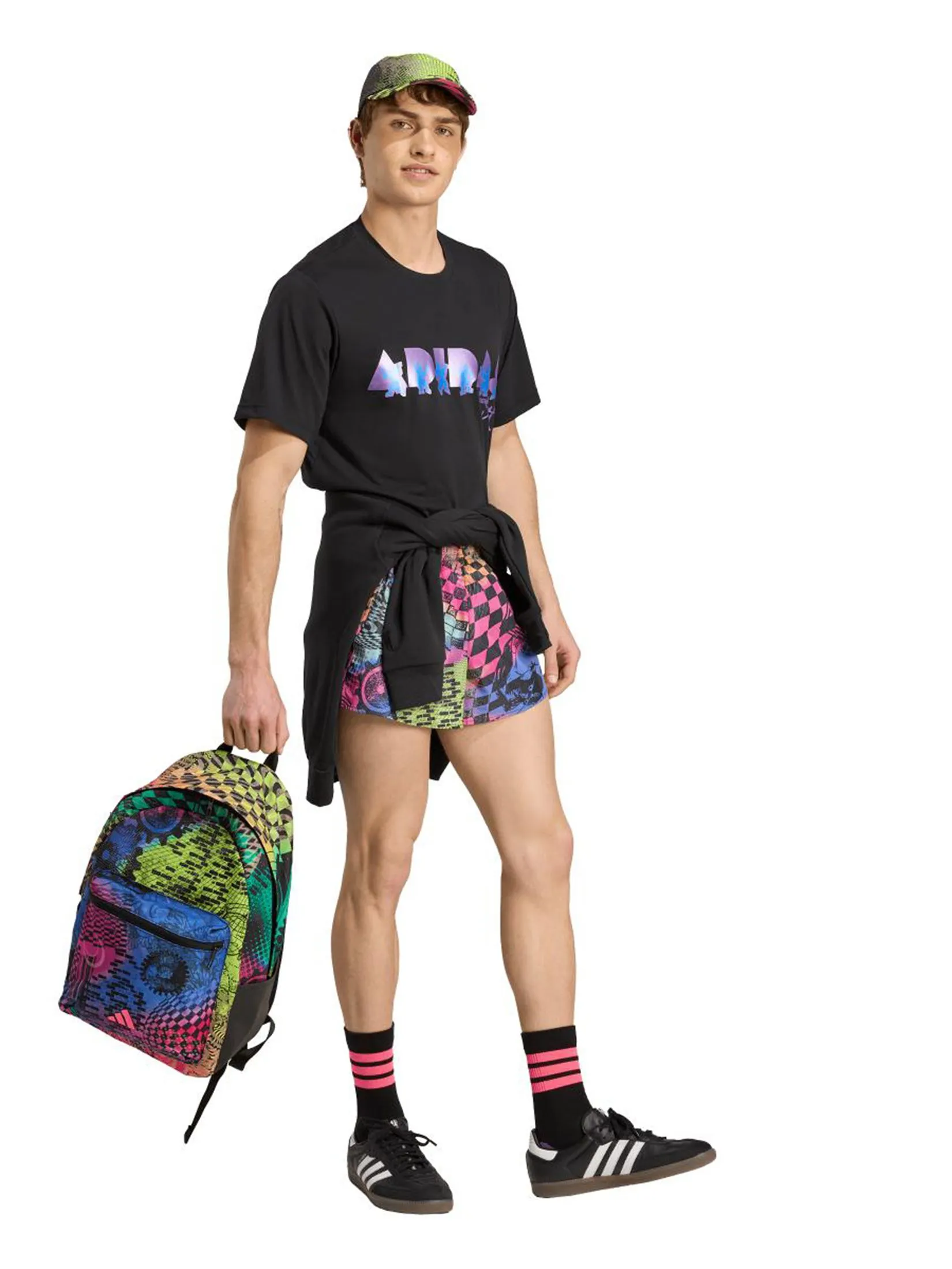 ADIDAS Men Shorts Adidas x Jeremy Scott Multi-Color ADIDAS Men Shorts Adidas x Jeremy Scott Multi-Color