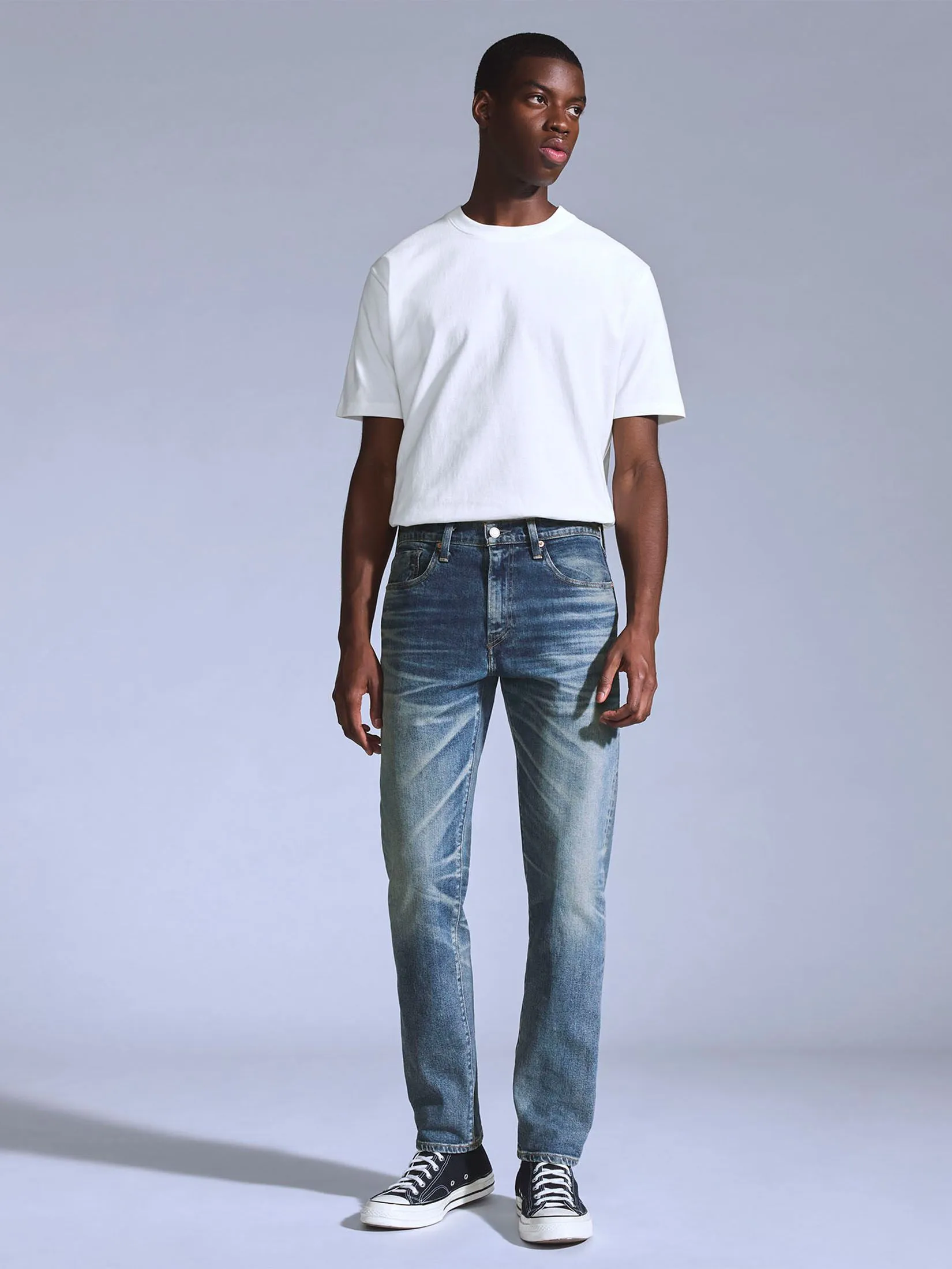 LEVI'S Blue Tab Men's 502 Taper Blue LEVI'S Blue Tab Men's 502 Taper Blue