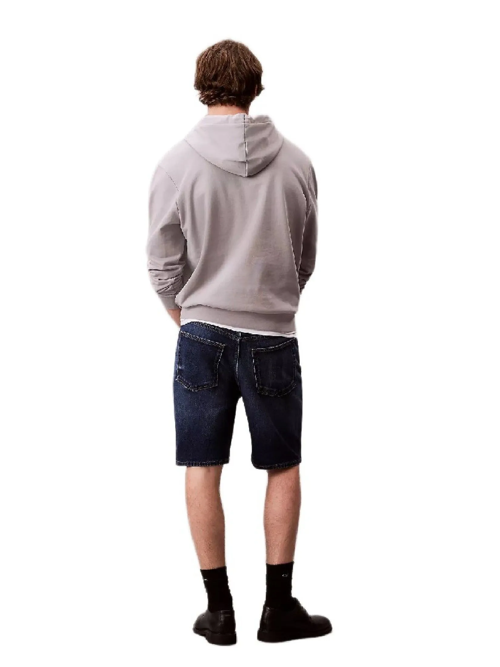 CALVIN KLEIN Men's Standard Denim COOLMAX® Shorts Deep Blue CALVIN KLEIN Men's Standard Denim COOLMAX® Shorts Deep Blue