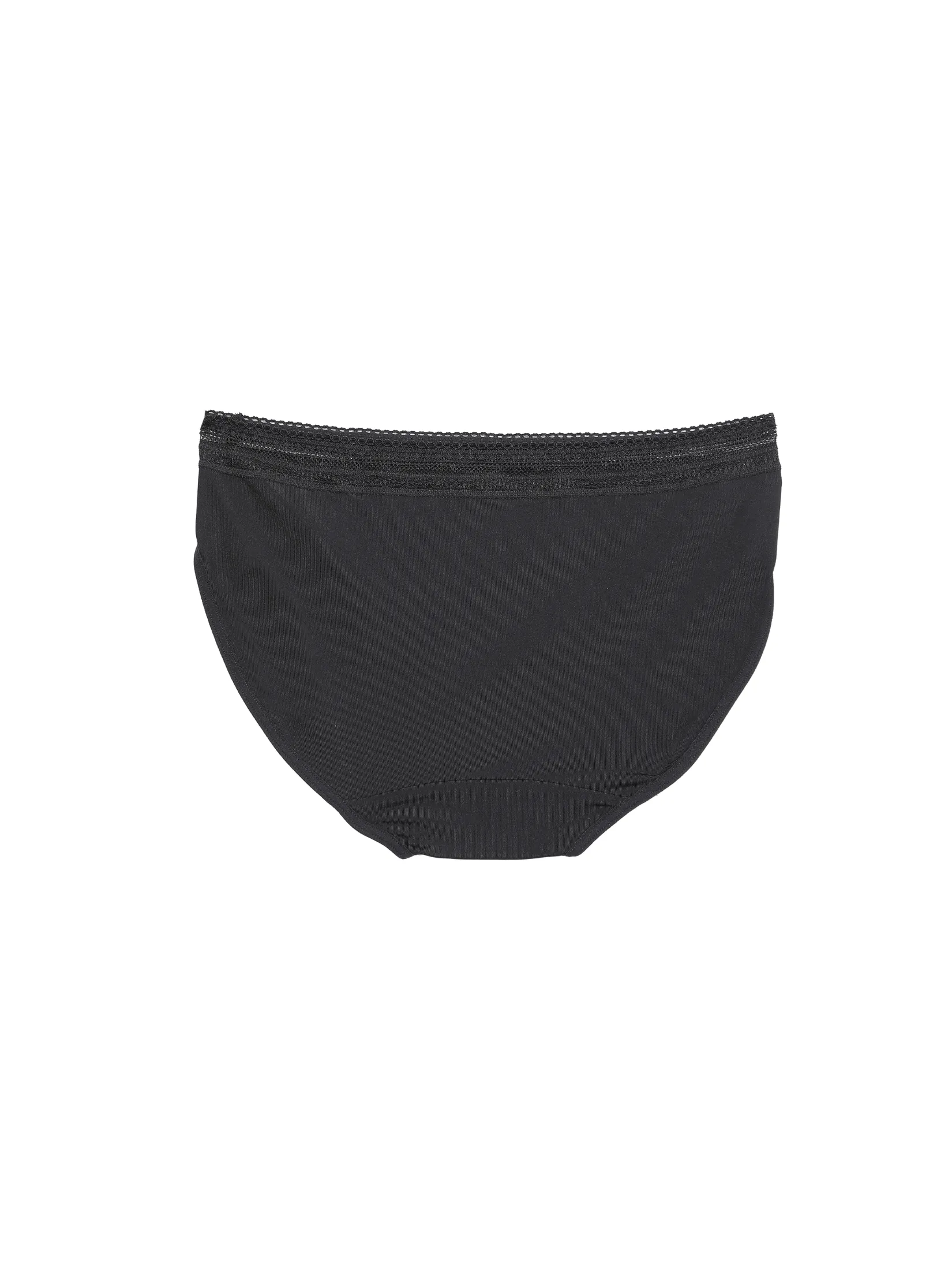 ELLE LINGERIE Women's Panties Bikini Feminine Style (2pcs./Pack) LU2883 - White/Black ELLE LINGERIE Women's Panties Bikini Feminine Style (2pcs./Pack) LU2883 - White/Black