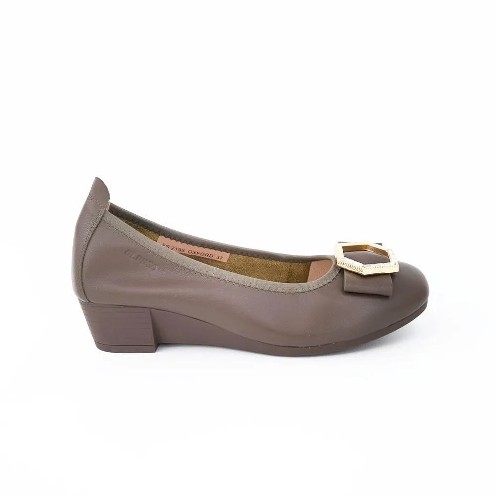 ST.JAMES WEDGES OXFORD-D.KHAKI ST.JAMES WEDGES OXFORD-D.KHAKI
