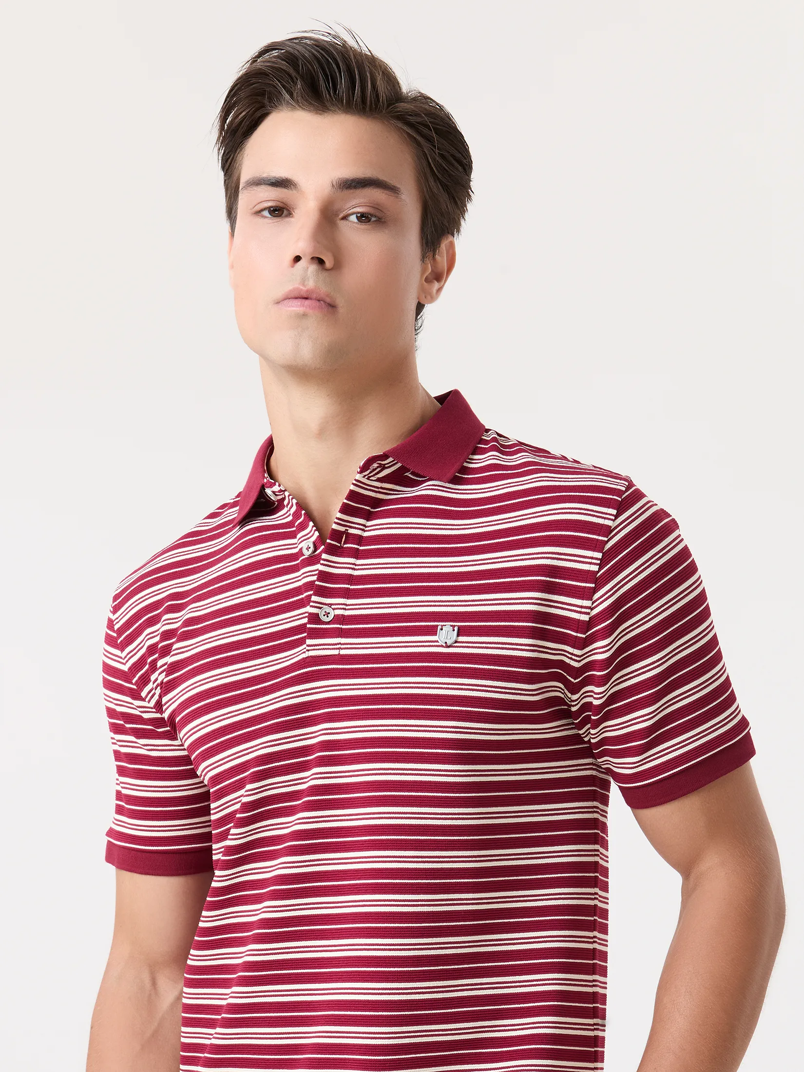 LTD New Gen Polo Shirt Man Maroon LTD New Gen Polo Shirt Man Maroon