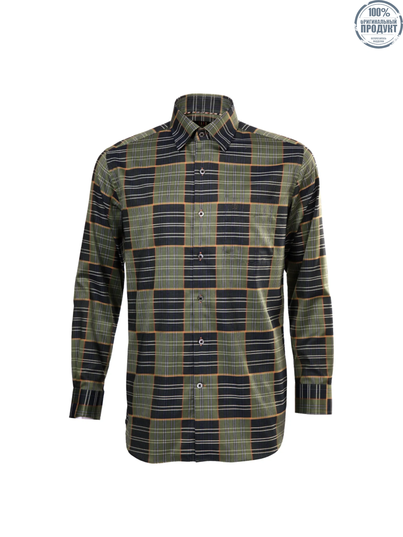 DAKS MEN Long Sleeve Shirt Smart Fit Green DAKS MEN Long Sleeve Shirt Smart Fit Green