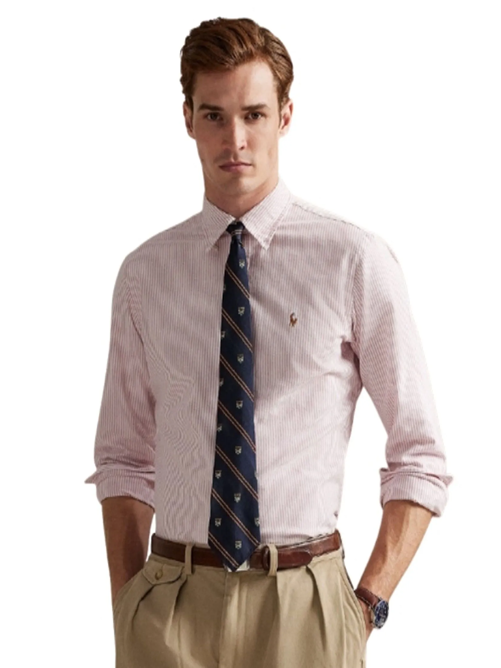POLO RALPH LAUREN Shirt Men MNPOWOV16824433 Pink POLO RALPH LAUREN Shirt Men MNPOWOV16824433 Pink