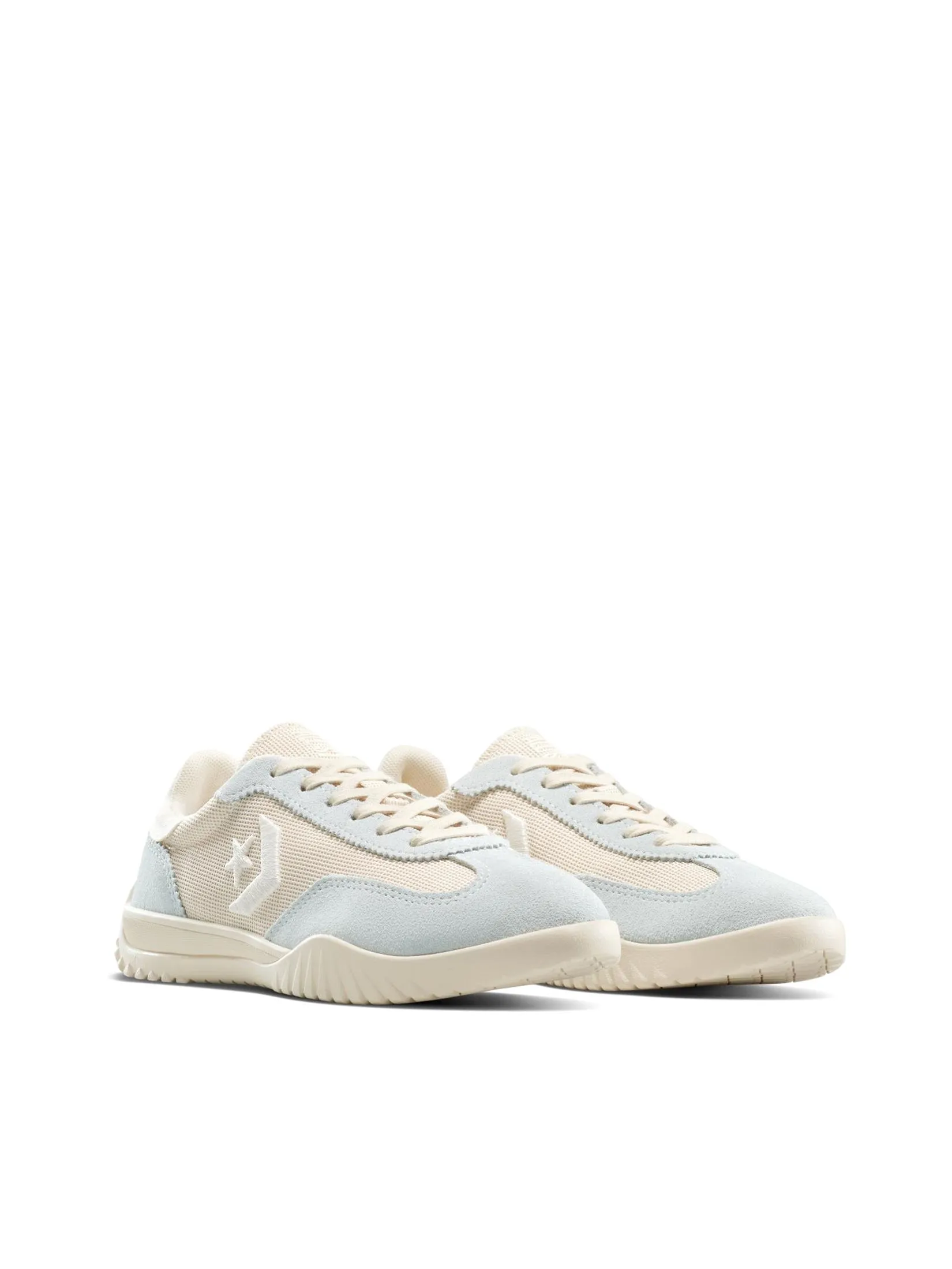 CONVERSE Women Sneakers Run Star Trainer Open Woven OX Cream/Blue CONVERSE Women Sneakers Run Star Trainer Open Woven OX Cream/Blue