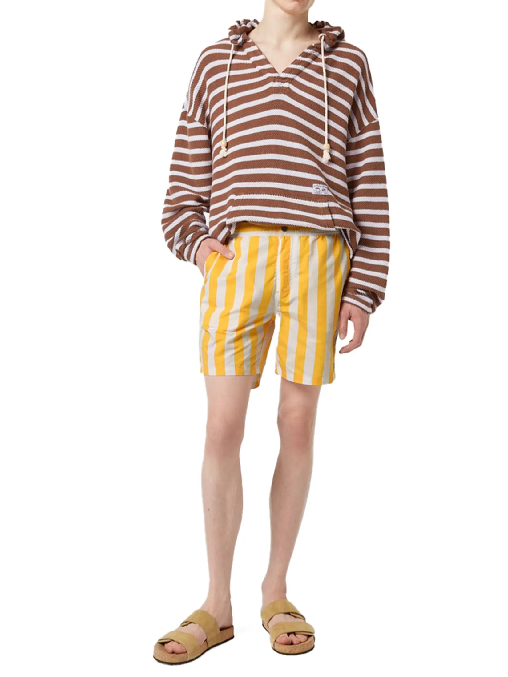 SCOTCH&SODA Men Swimshort Striped Mid-Length SCOTCH&SODA Men Swimshort Striped Mid-Length