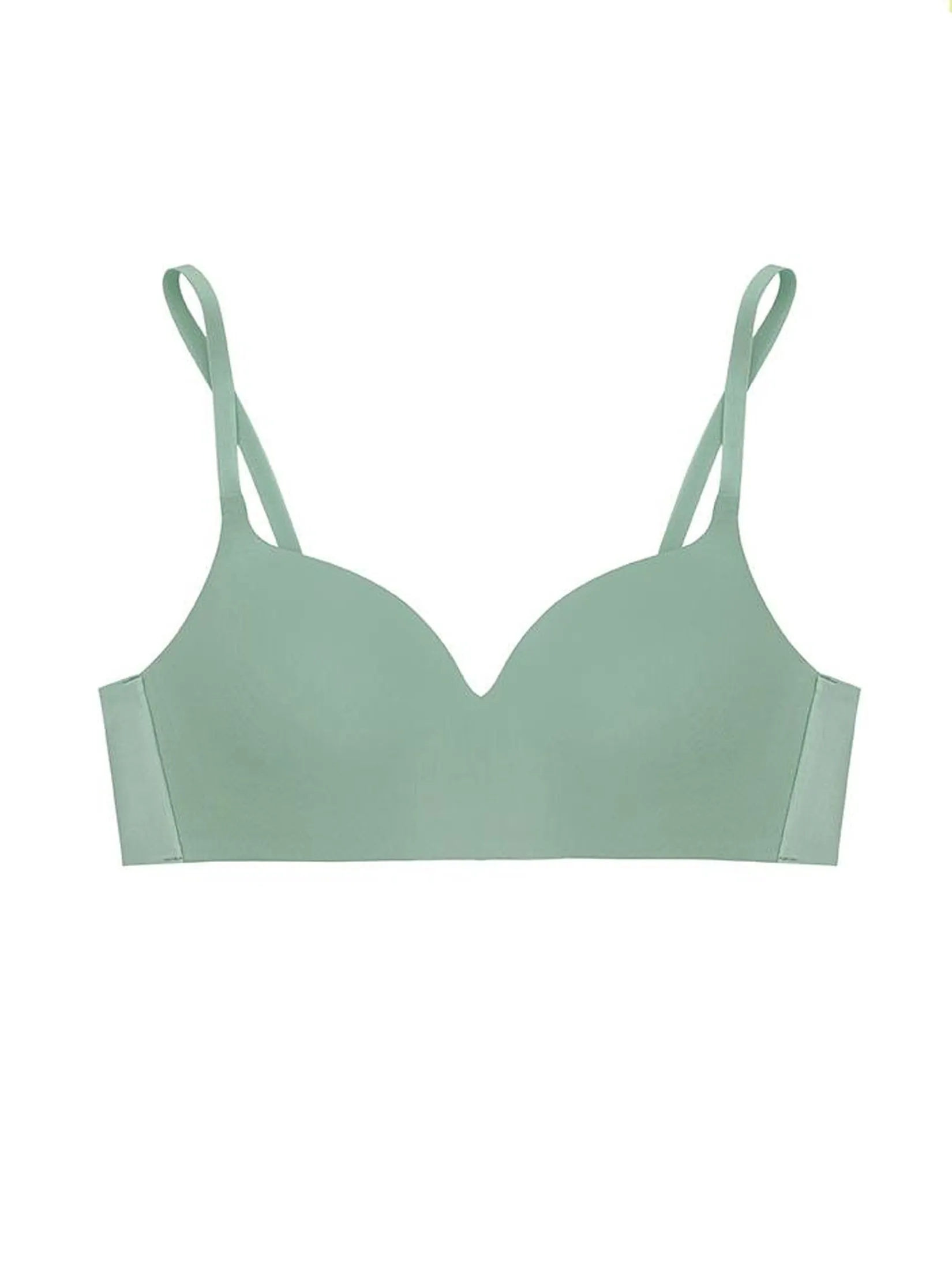SABINA [Online Exclusive] Woman Pretty Perfect Wireless Bra - Dark Green