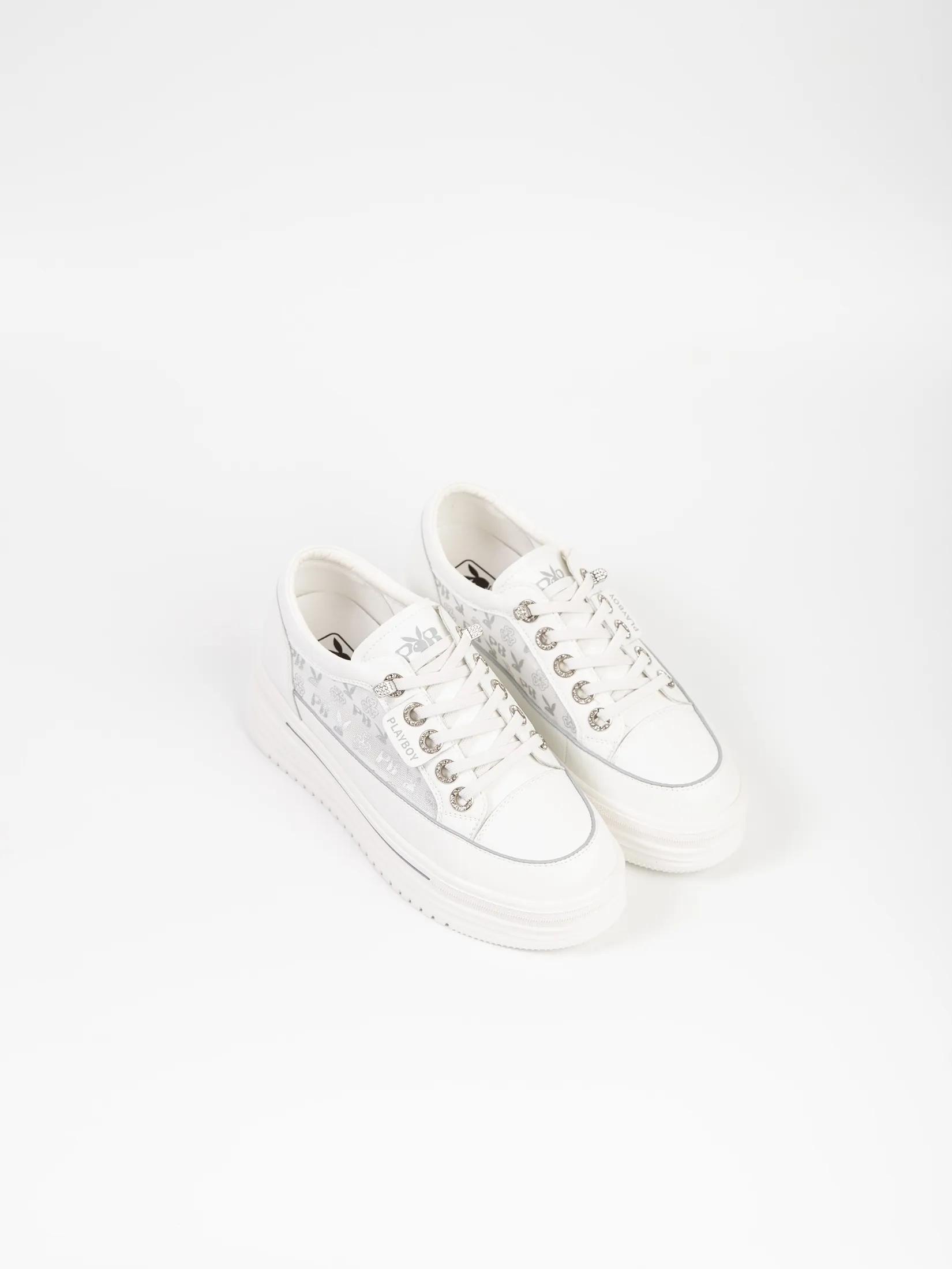 PLAYBOY Women shoes  sneakers  ST-H243C1176 White PLAYBOY Women shoes  sneakers  ST-H243C1176 White
