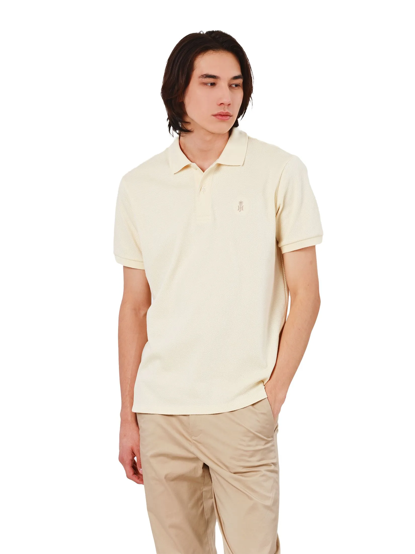 JOHN HENRY Men's Polo (Slim Fit) Rejuvenate Vacation Beige JOHN HENRY Men's Polo (Slim Fit) Rejuvenate Vacation Beige