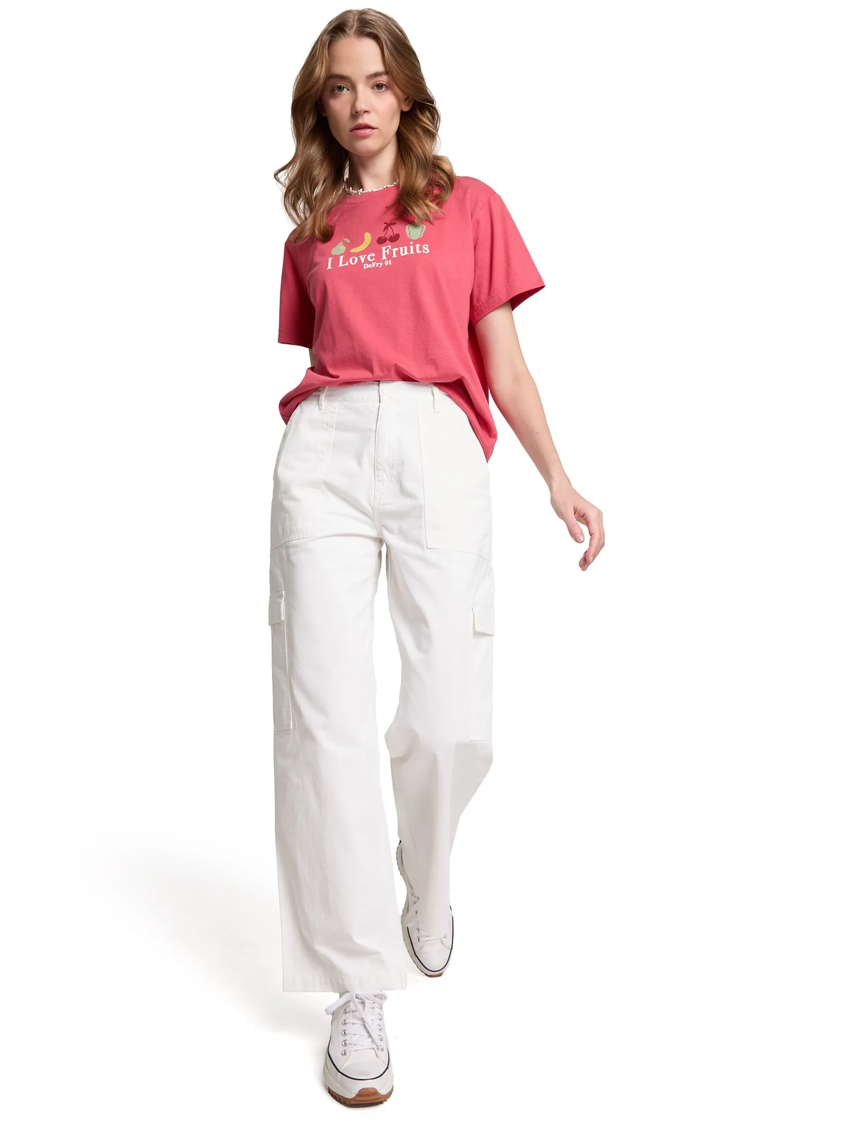 DEFRY 01 Women Cargo Pants 2506GLPW075 DEFRY 01 Women Cargo Pants 2506GLPW075