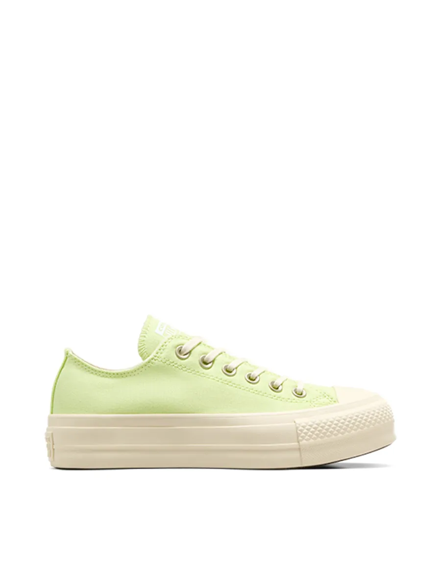 CONVERSE Women Sneakers Ctas Lift Crafted Ox Green CONVERSE Women Sneakers Ctas Lift Crafted Ox Green