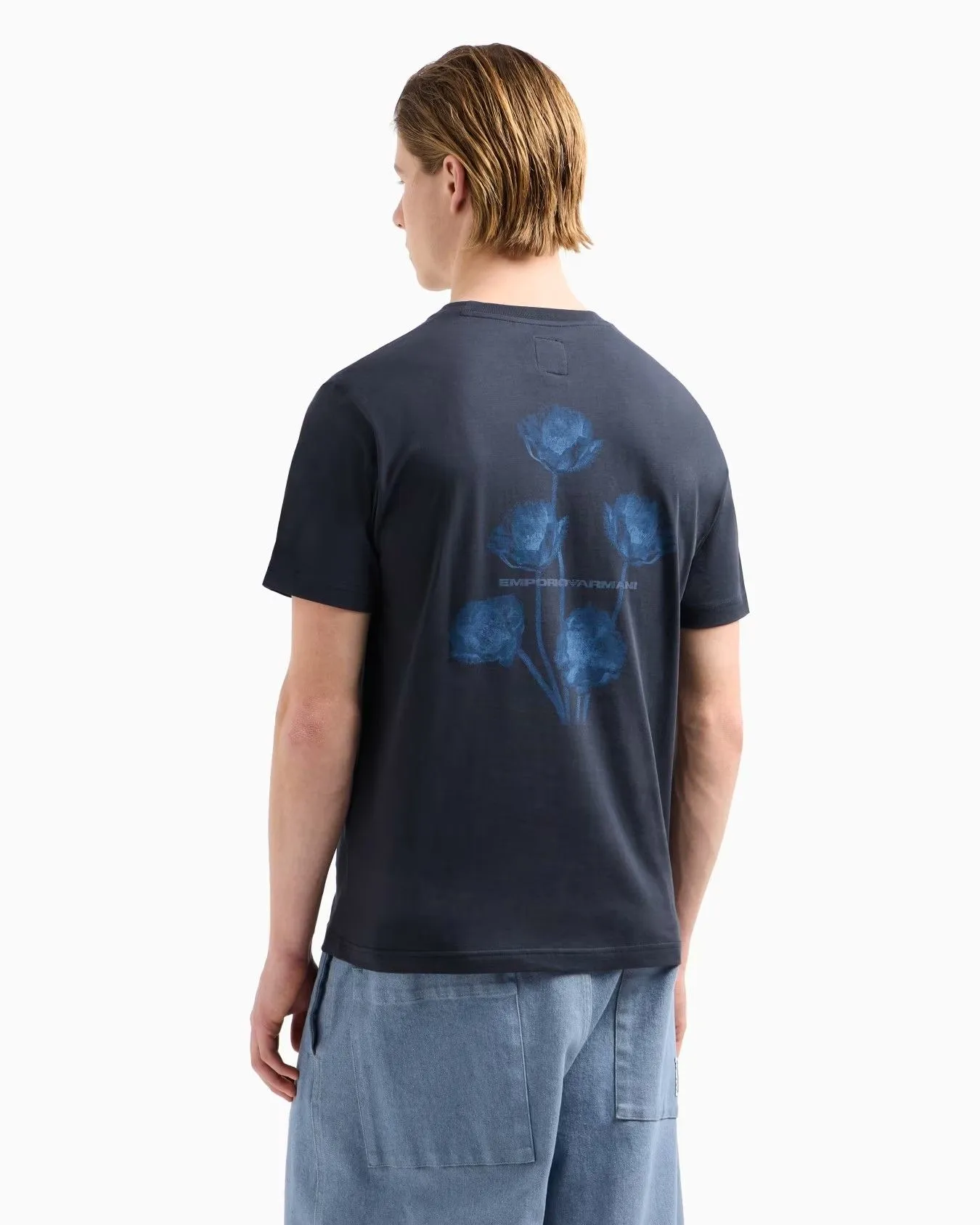 EMPORIO ARMANI Tee Men EM001717-AF14836-FB226 Blue EMPORIO ARMANI Tee Men EM001717-AF14836-FB226 Blue
