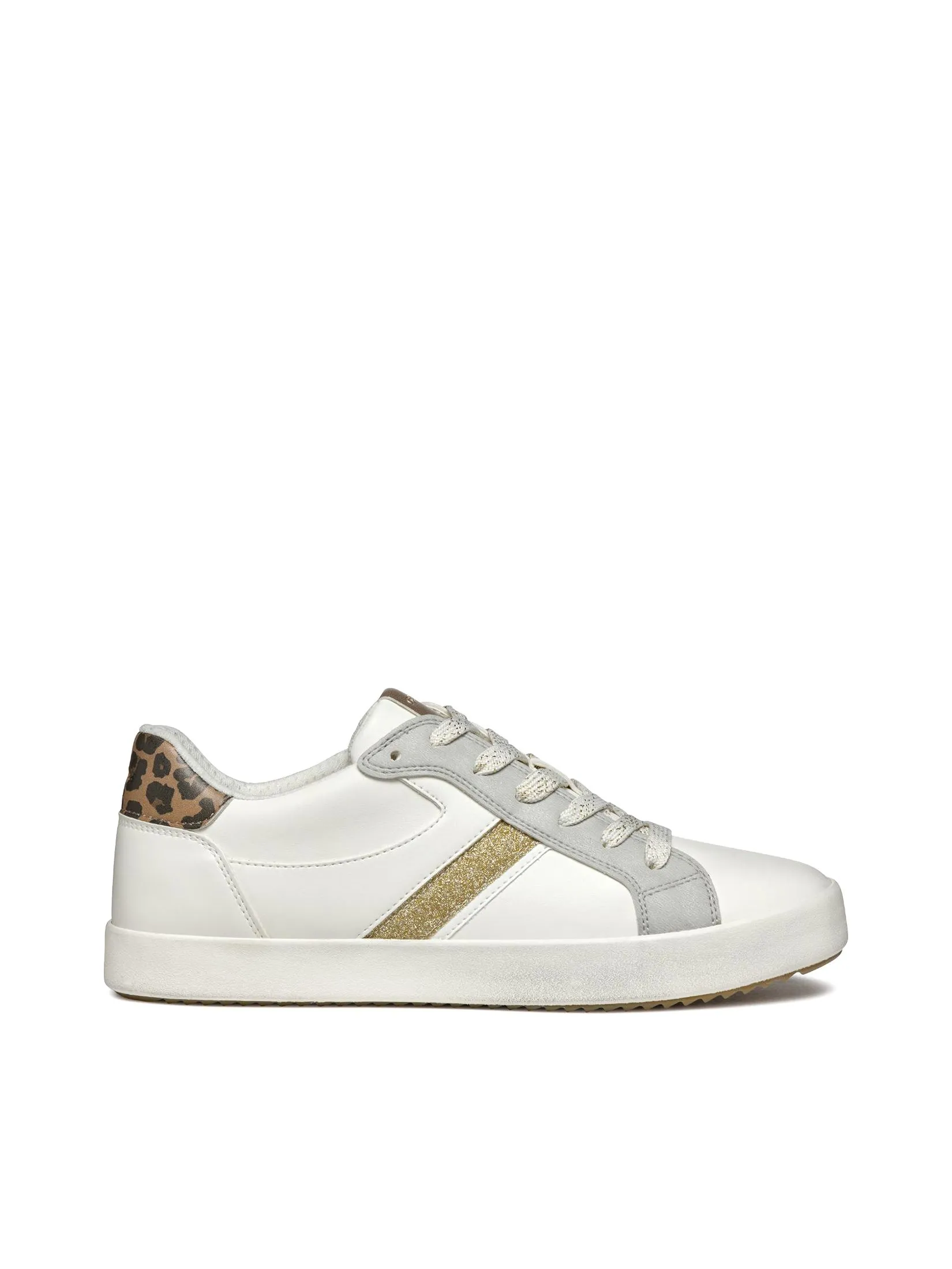 GEOX Women Sneakers D Blomiee White/Silver GEOX Women Sneakers D Blomiee White/Silver