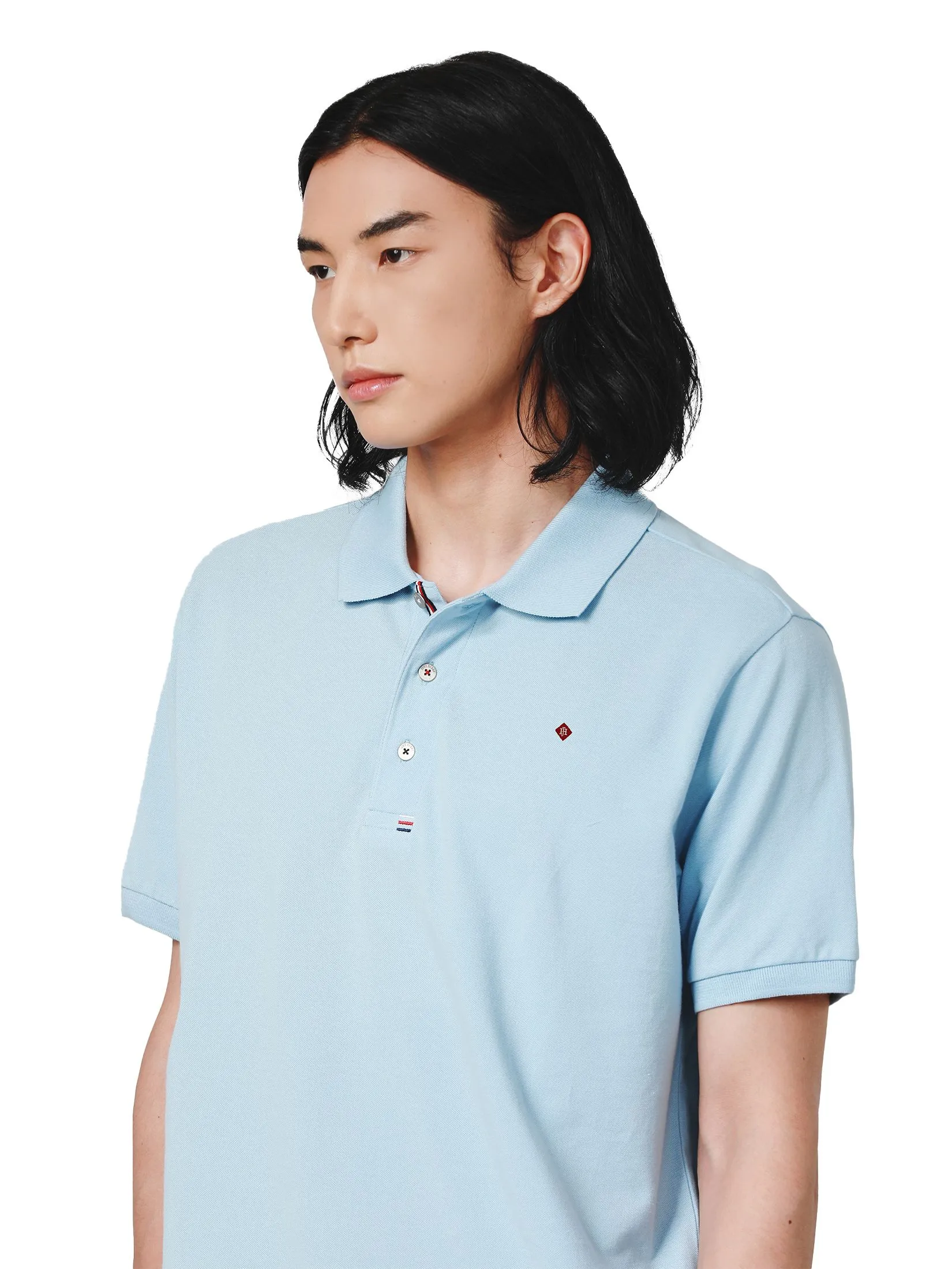 JOHN HENRY Men's Polo (Slim Fit) ESSENTIALS Blue JOHN HENRY Men's Polo (Slim Fit) ESSENTIALS Blue