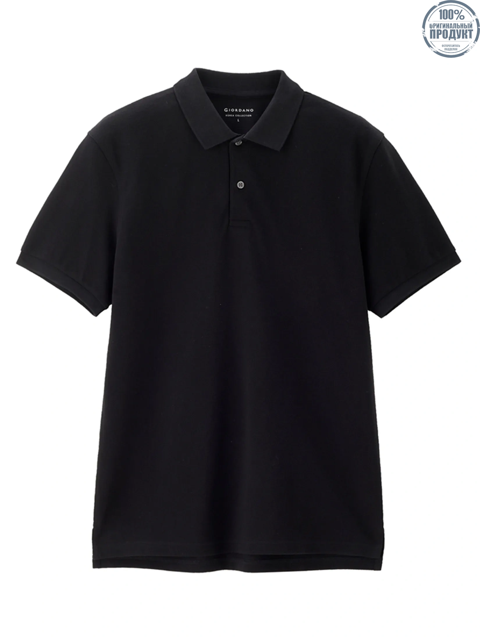 GIORDANO Men s Online Exclusive Pique Polo Shirt (Korea) Black GIORDANO Men s Online Exclusive Pique Polo Shirt (Korea) Black