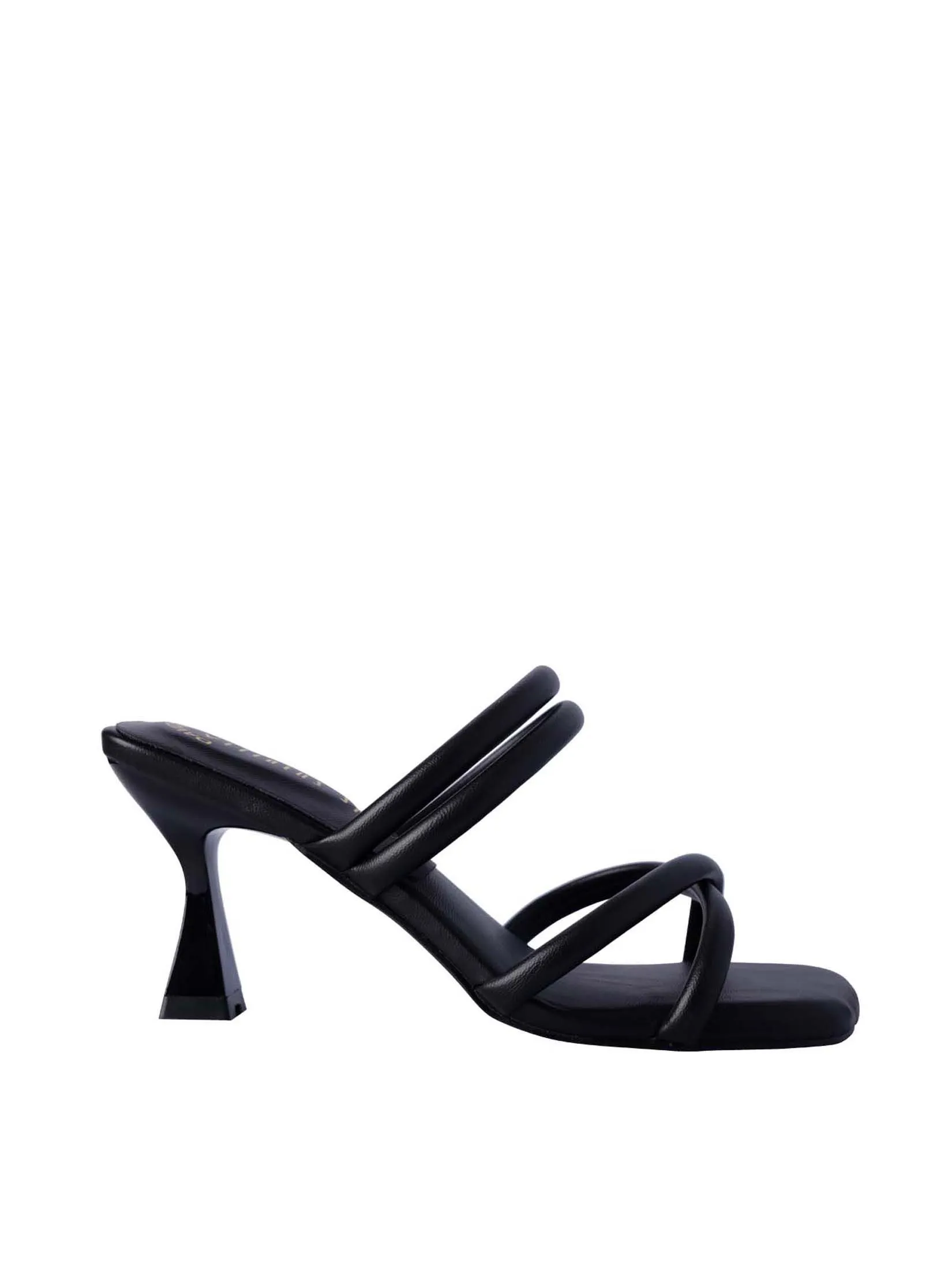 VILLAINS SF LANTANA Women's Comfort Heeled Sandals BLACK VILLAINS SF LANTANA Women's Comfort Heeled Sandals BLACK