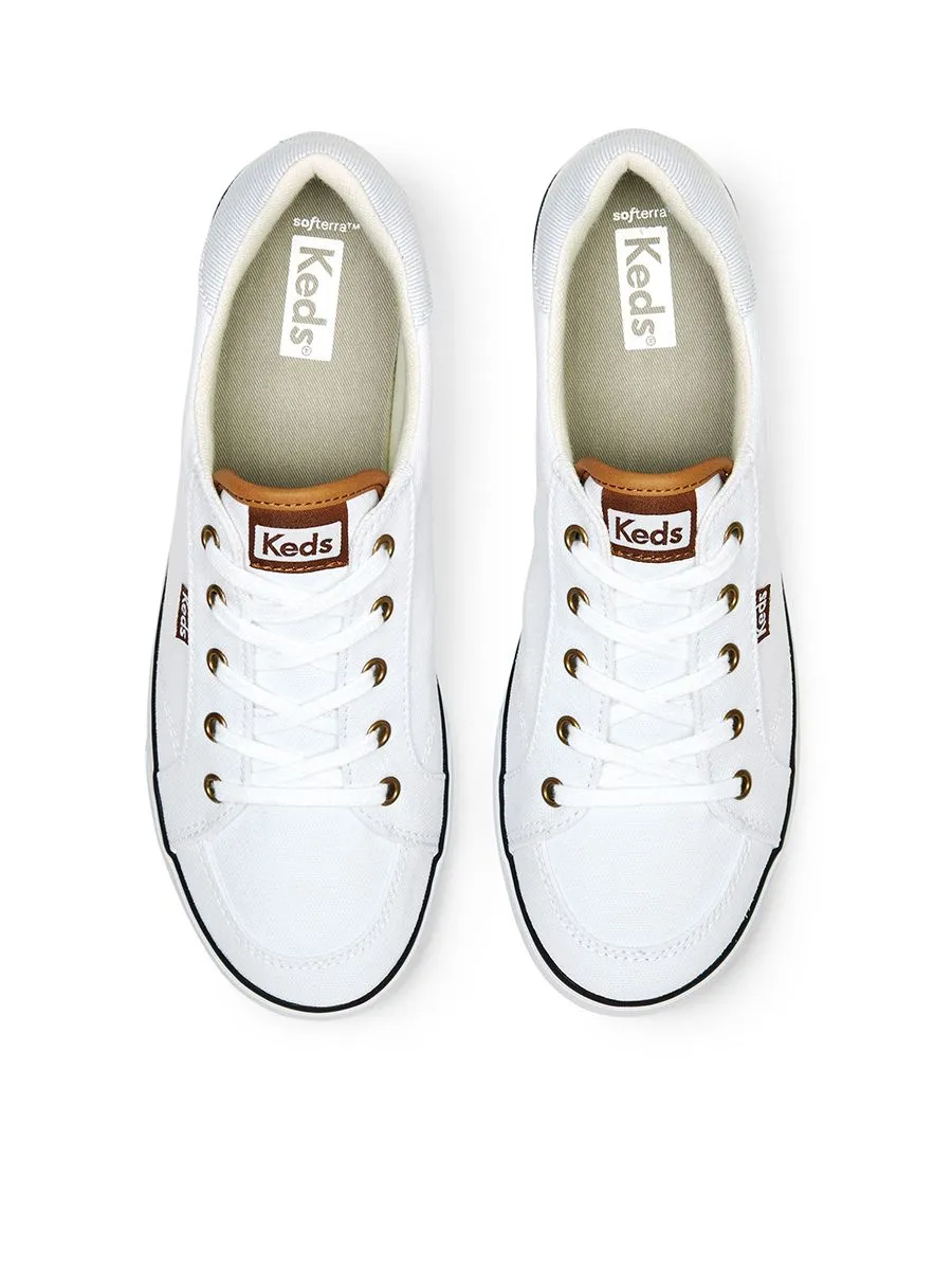 KEDS Women Center III Canvas White/Navy KEDS Women Center III Canvas White/Navy