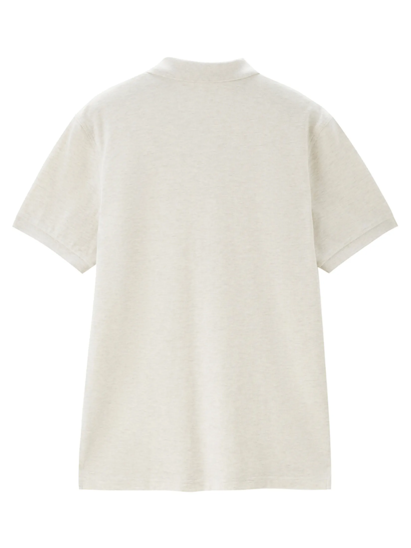 GIORDANO Men s Online Exclusive Pique Polo Shirt (Korea) Oatmeal Khaki GIORDANO Men s Online Exclusive Pique Polo Shirt (Korea) Oatmeal Khaki
