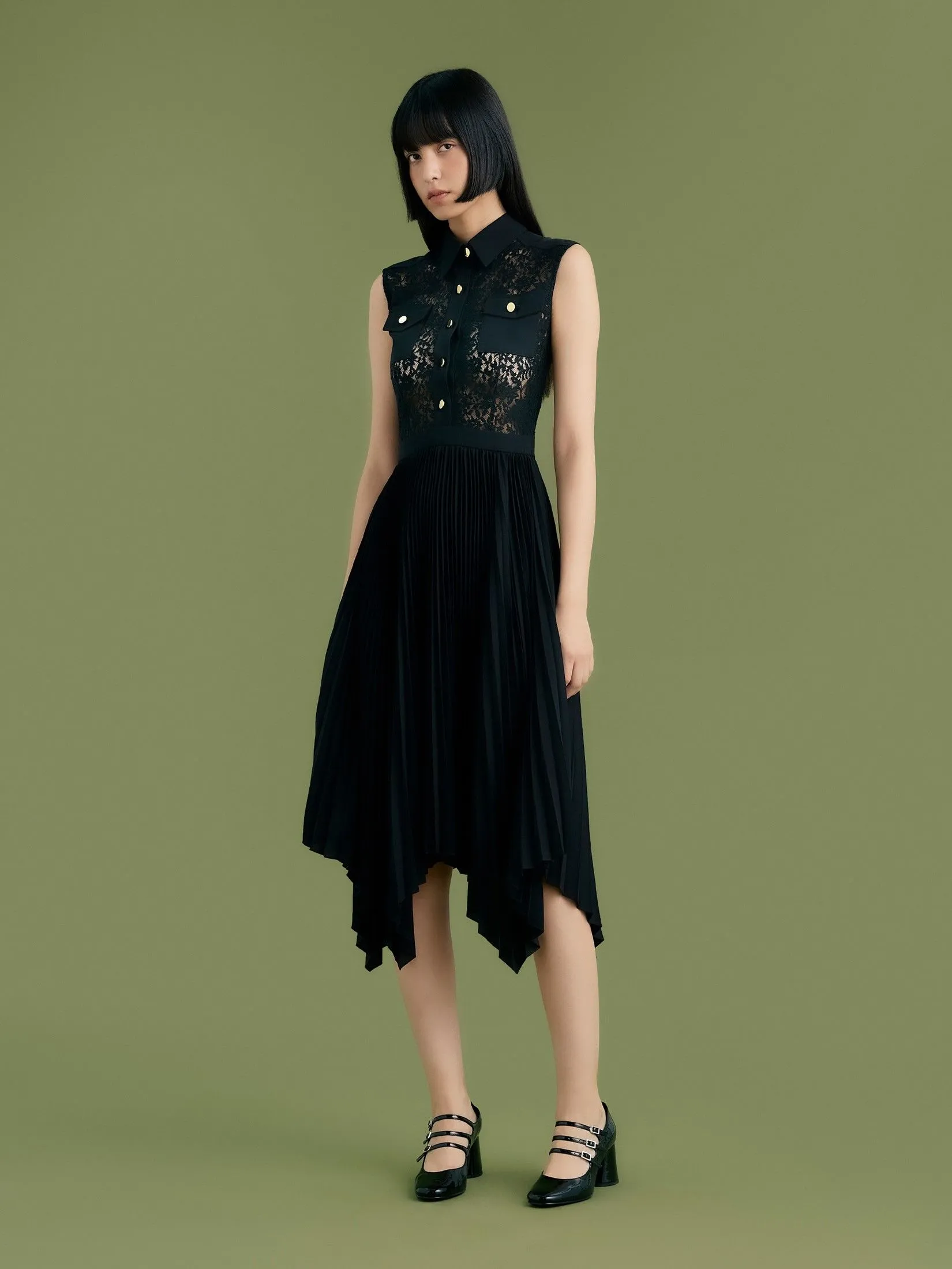 ASV (AW24)Jela Women Shirt Dress Black ASV (AW24)Jela Women Shirt Dress Black