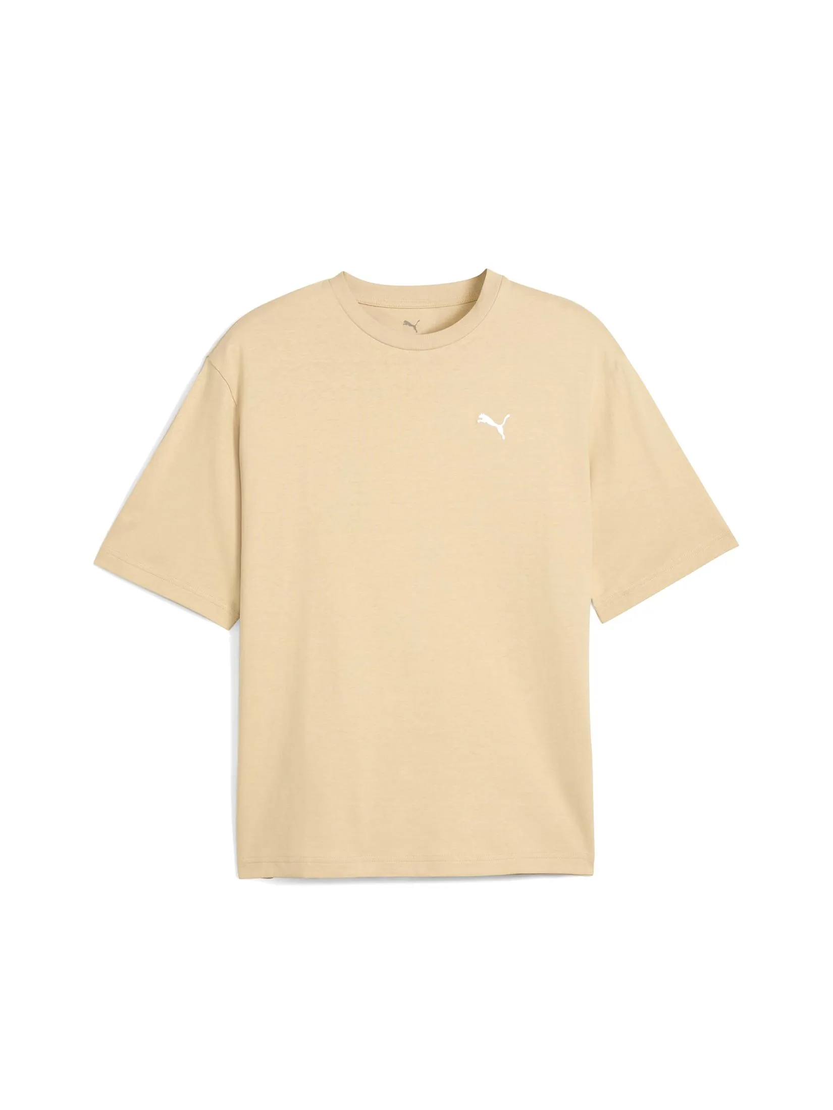 PUMA Men Tee Wardrobe Ess Boxy 629645-83 Pebble Path PUMA Men Tee Wardrobe Ess Boxy 629645-83 Pebble Path