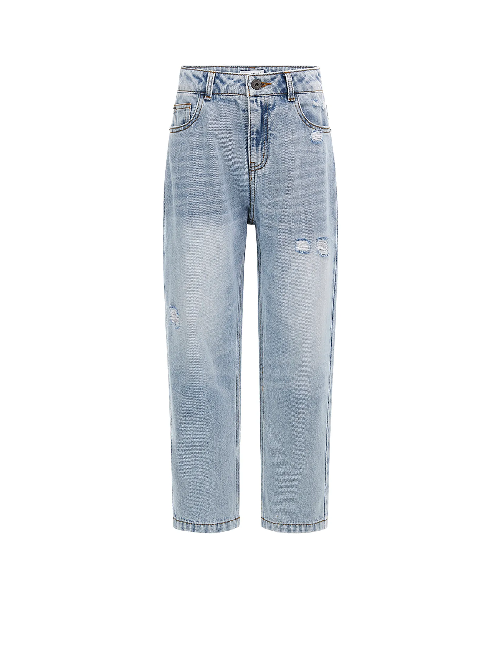 MOSCHINO KID Unisex Kids Jeans Light Blue