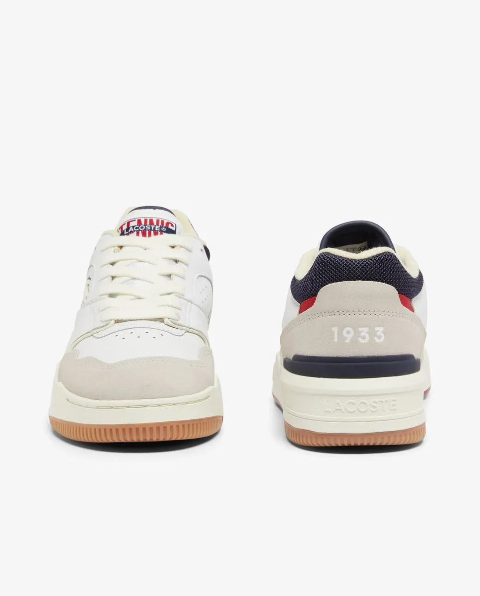LACOSTE Men’s Lineshot Leather Sneakers White LACOSTE Men’s Lineshot Leather Sneakers White